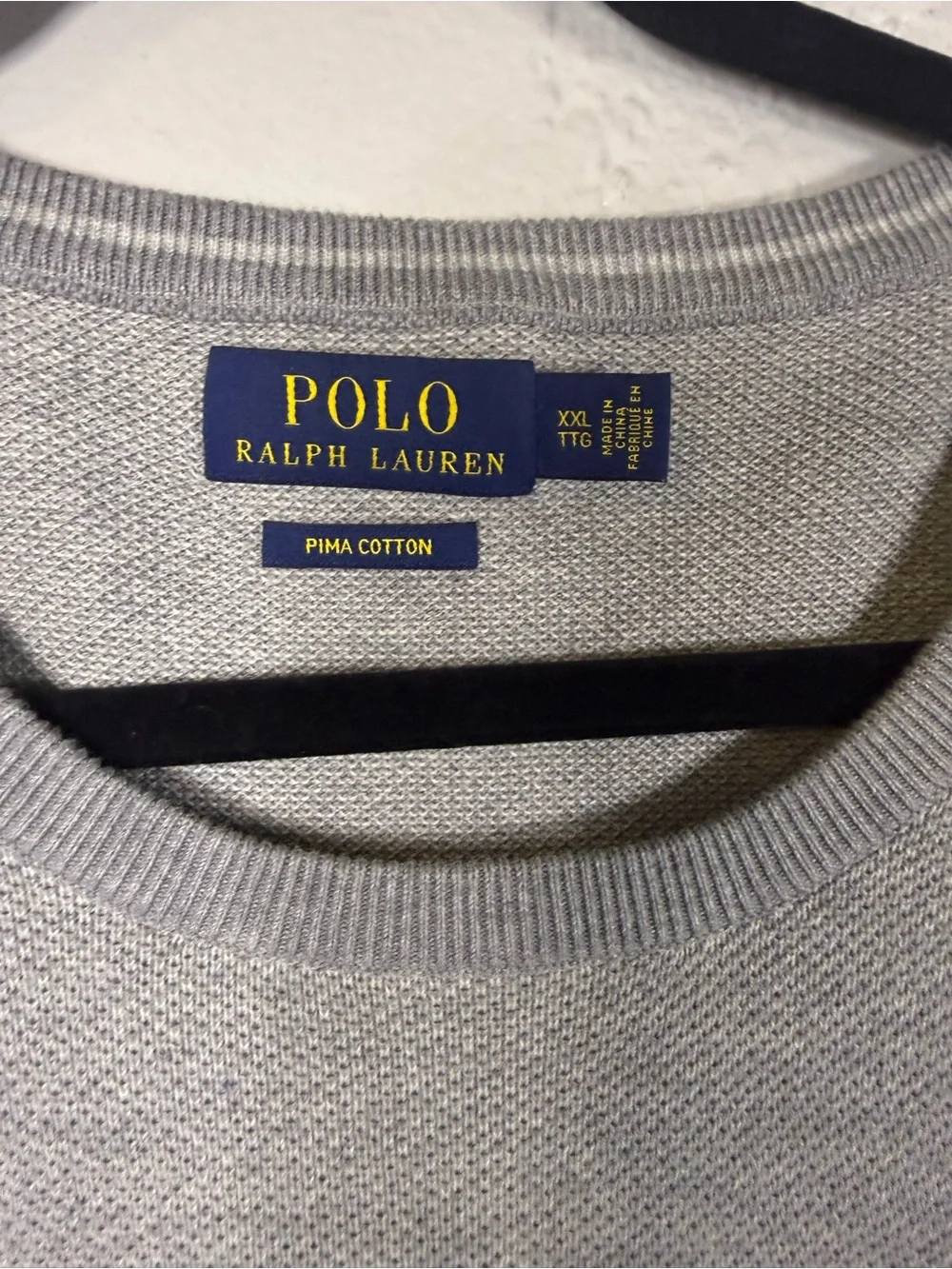 Polo Ralph Lauren Prima Cotton Crew Neck Lightweight